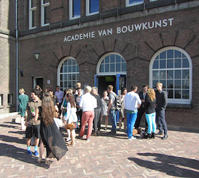 Foto 50 jaar Academie van Bouwkunst